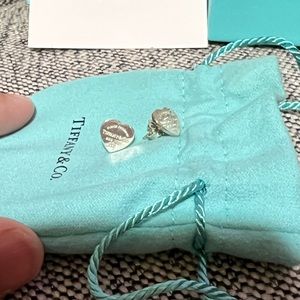 Tiffany and Co. heart earrings